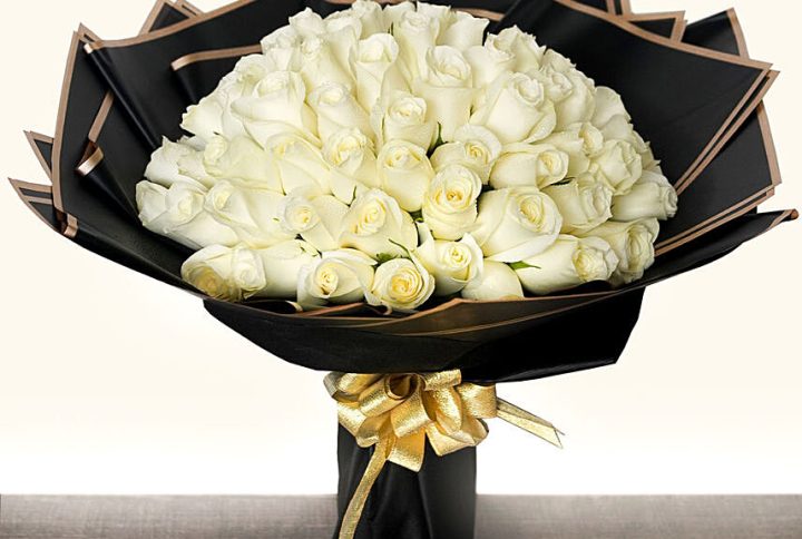 White Rose Bouquet